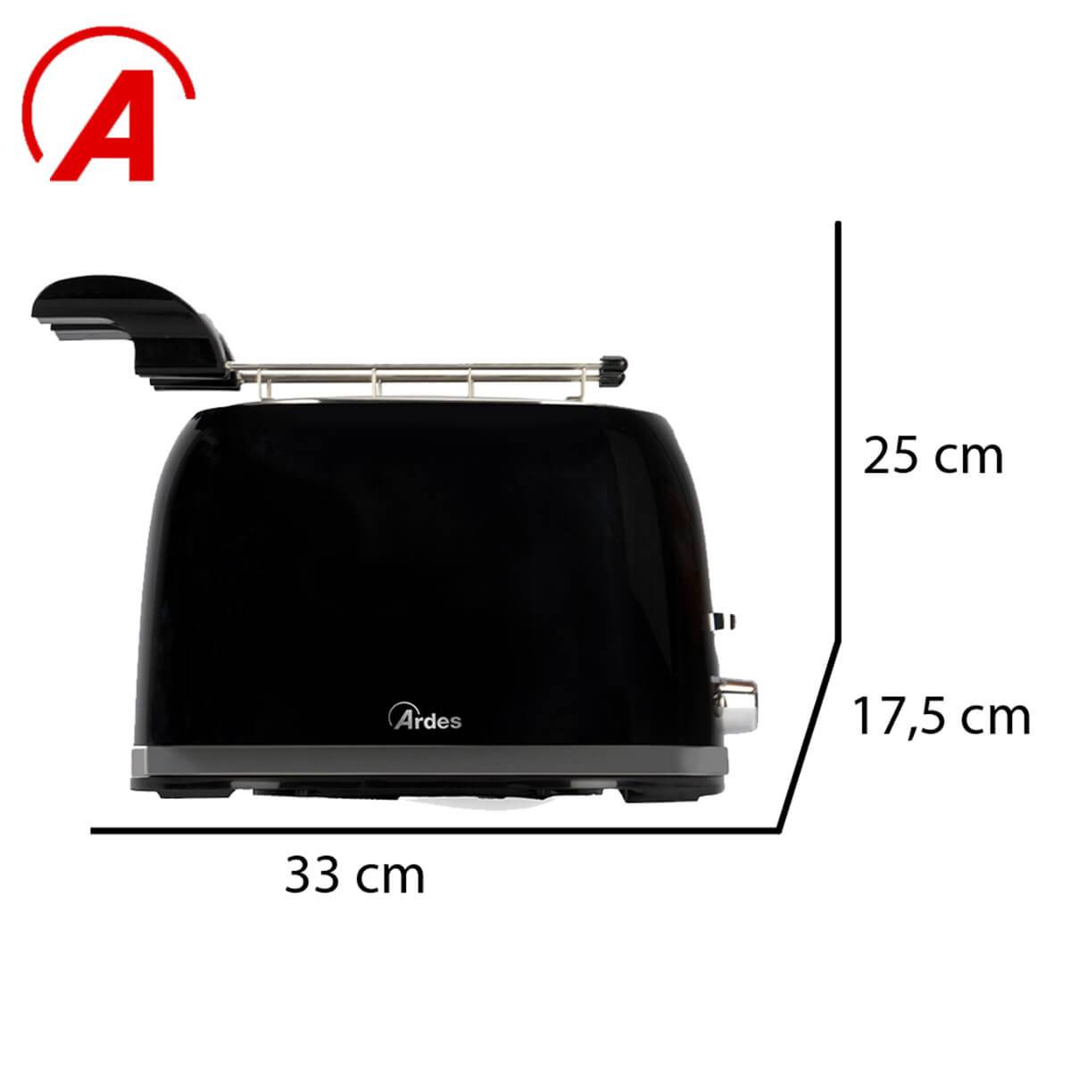 ARDES TOAST03 Kenyérpirító 2 szeletes 32485