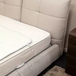 ARDES 423 ágymelegítő takaró 150x160 cm, fehér, kétzónás fűtéssel