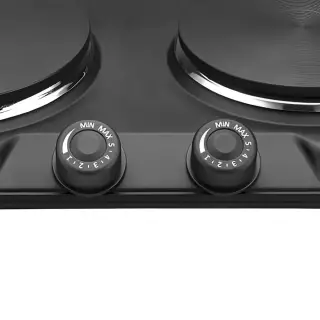 ARDES FOEL05 hordozható elektromos főzőlap 2 zónás fekete színben