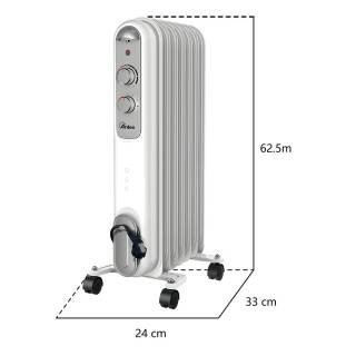 ARDES 4R07S  Olajradiátor  7 tagos 1500W szürke