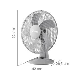 ARDES 5ST40G Asztali ventilátor - szürke