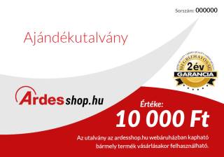 ARDES - Online ajándékutalvány 10000 Ft