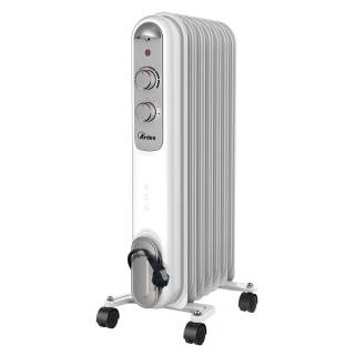 ARDES 4R07S  Elektromos olajradiátor  7 tagos 1500W szürke - A készlet erejéig rendelhető!