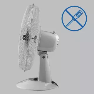 ARDES 5ST40G Asztali ventilátor 40cm - szürke