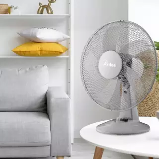 ARDES 5ST40G Asztali ventilátor 40cm - szürke