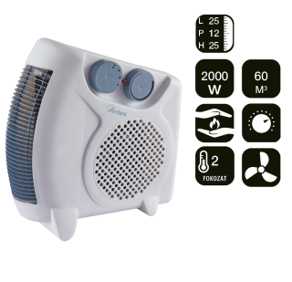 ARDES 4F05 Ventilátoros hősugárzó