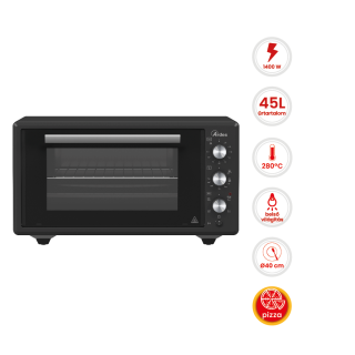 ARDES 451 légkeveréses elektromos mini sütő