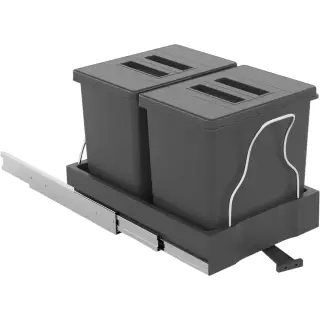 EKOTECH - Beépíthető hulladékgyűjtő PATTY 45 2x20 liter