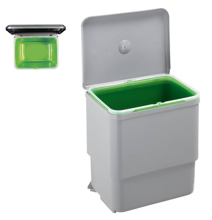 ekotech - beépíthető hulladékgyűjtő sesamo 45 - 1x16 liter