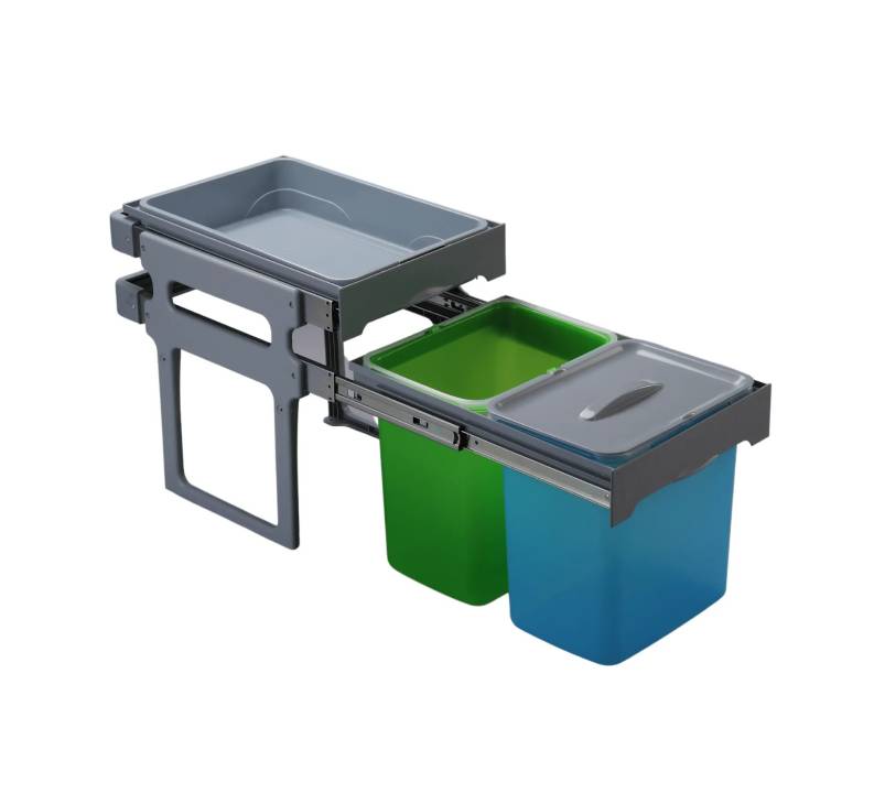 ekotech - beépíthető hulladékgyűjtő tank 40 - 2x16 liter