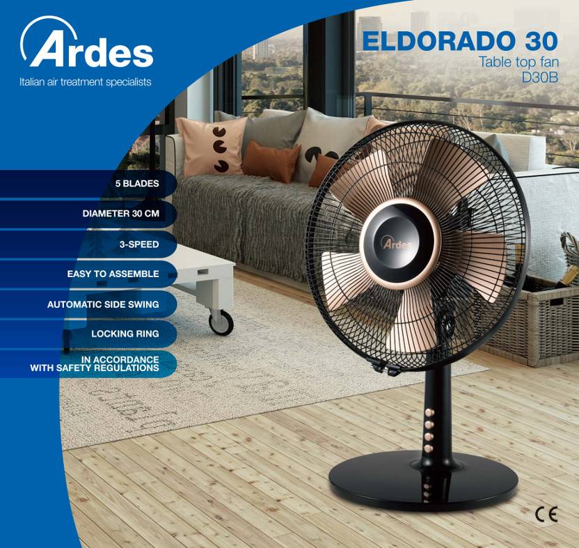 ARDES 5D30B Asztali ventilátor 14351