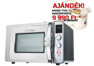 ARDES 6430PR 30 literes elektromos magasnyomású sütő ajándék ARDES 1T20 kenyérpirítóval